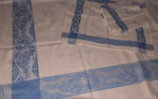 Alte Damast Tischdecke