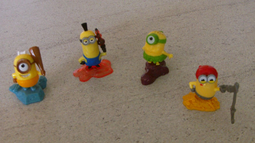 Minions sammelfiguren 4 - sammelfiguren,
