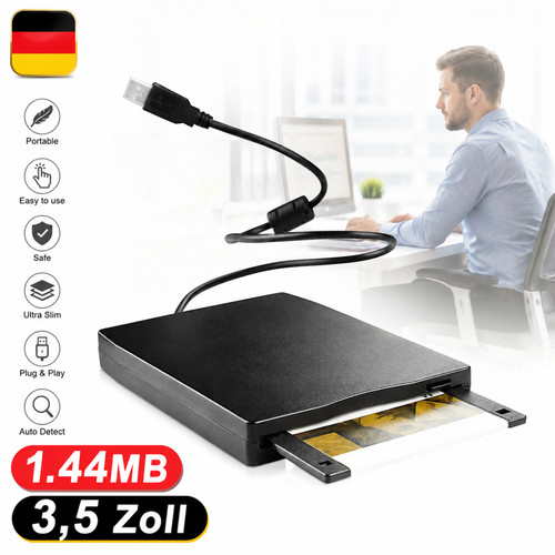 Externes diskettenlaufwerk - externes,
