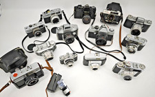 Konvolut Spiegelreflexkamera Jhagee Altix Canon Olympus Ricoh Praktica Photavit