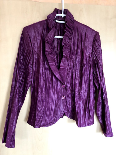 Bluse bordeaux langarm - 40,
