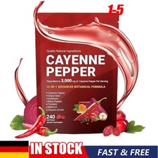 Cayenne Pepper Capsules 240