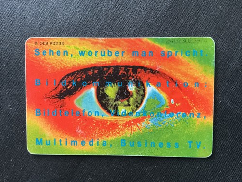Alte telefonkarte telekom - alte,
