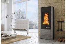 Kaminofen 8 kW Wamsler Myro Holzofen Kamin Ofen 24 h Dauerbrand
