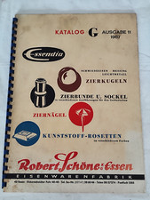Essendia Katalog Ausgabe 11 1967 Schmiedeeisen - Messing - Leichtmetall Heft