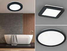 Schwarze LED Deckenlampen mit