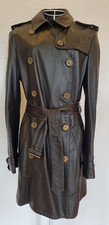 Burberry London Trench Gr. S Lammleder braun