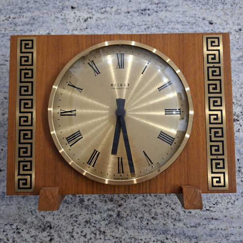 Weimar vintage kaminuhr - kaminuhr, quarz