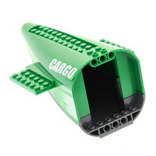 1x Lego Plane Rear 12x17x7