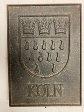 Gussbild "Stadtwappen von