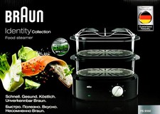 Braun Dampfgarer schwarz
