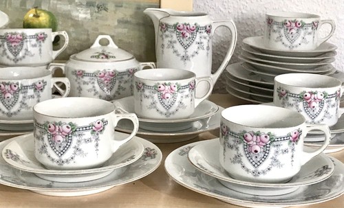 Antik jugendstil porzellan - jugendstil,