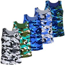 Jungen unterhemd camouflage - unterhemd,