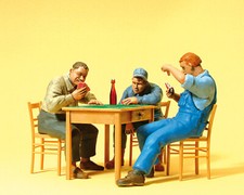 Preiser 45141 Spur G - Beim Kartenspiel Neu und OVP