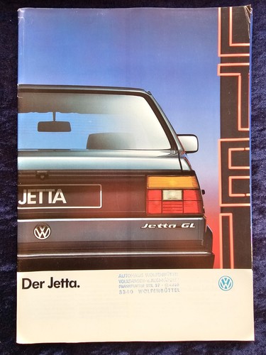 Jetta prospekt 1988 - vw, 8.1988