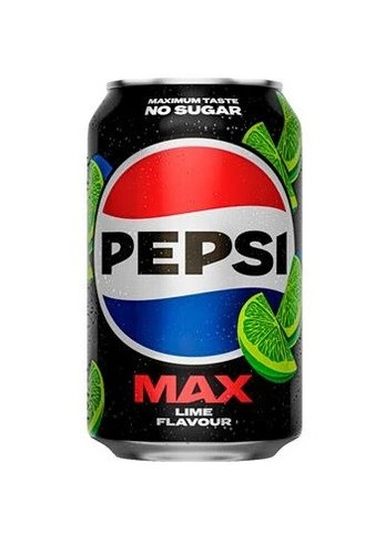 Pepsi max lime 0 33 - lime, x