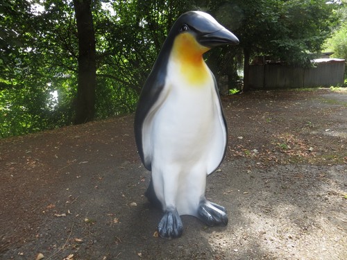 Pinguin lebensgross dekofigur - pinguin,