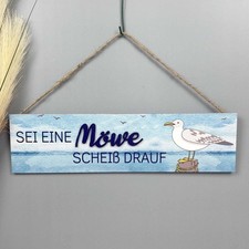 Holzschild maritim 30cm - Sei