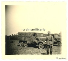 Orig. Foto Soldat mit