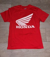 Offizielles Honda Wing Logo rotes T-Shirt Gr. M/L/XL/XXL/XXL brandneu