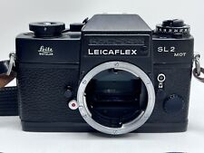 Leitz Leicaflex SL2 Mot Black analoge Spiegelreflexkamera  Gehäuse #1444533-103