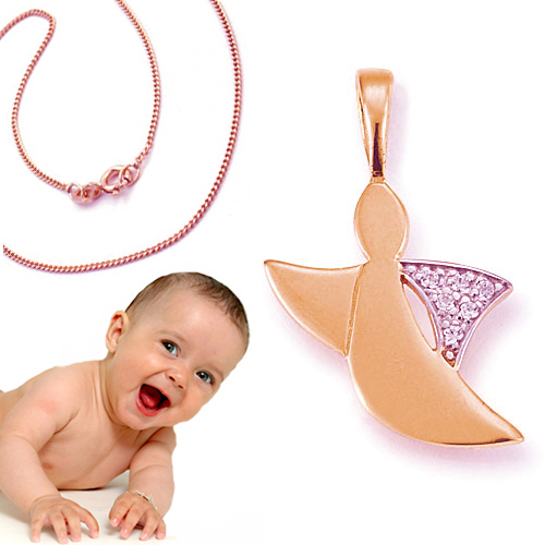 Baby taufkette schutz engel - baby,