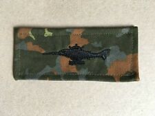 BUNDESWEHR MARINE TÄTIGKEIT ABZEICHEN/ AUFNÄHER - "MINENTAUCHER", (FLECKTARN) -