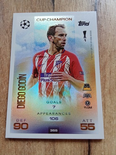 Topps karte diego godin - topps,
