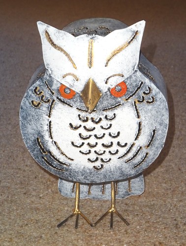 Gartenfigur eule aus - eule,