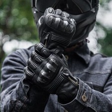 Gants de Moto en Cuir de