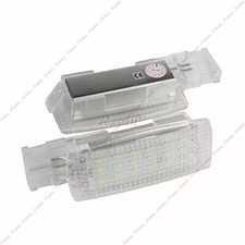 2X Sonnenblende Beleuchtung Make-up Spiegel Innenraum für Golf 4 5 Jetta Passat