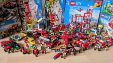 Lego City Sammlung Konvolut Feuerwehr 60215 60282 60214 60217 60374 60319 60107+