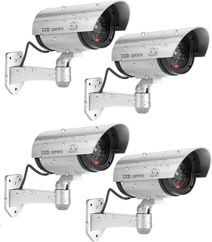 Dummy überwachungskamera - 4x,