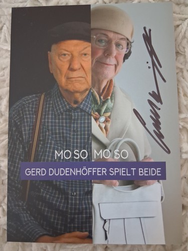 Autogrammkarte 10x15cm gerd - autogrammkarte,