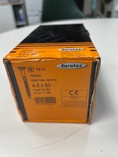 Eurotec Hobotec Stahl blau verzinkt 4,0 45mm/50mm/60mm TX15 500Stk /500StK/200St