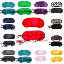 Schlafmaske Schlafbrille Augenmaske SATIN Eye Reise Maske Augenbinde Sleep Mask