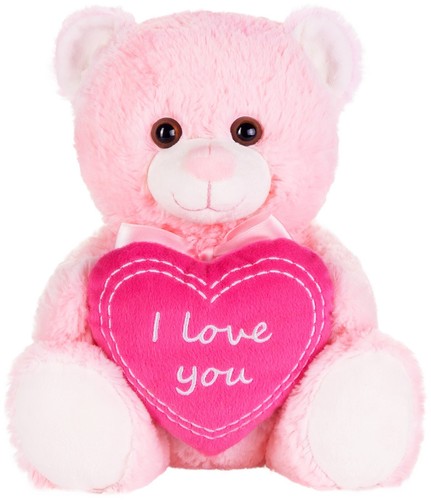Rosa teddybär kuscheltier mit - rosa,