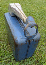 Vintage All Boy Benzinkanister Reservetank Metall 50s 60s Vintage Oldtimer 10L