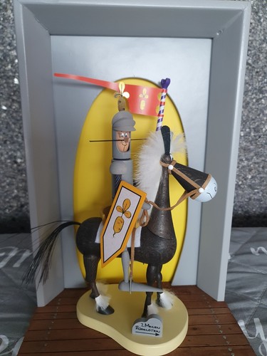 Ritter runkel auf pferd mit - ritter,
