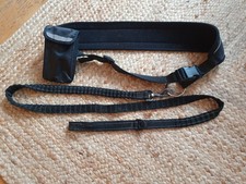 2x HUNDELEINE 1 X GÜRTEL MIT TASCHE ZUM JOGGEN