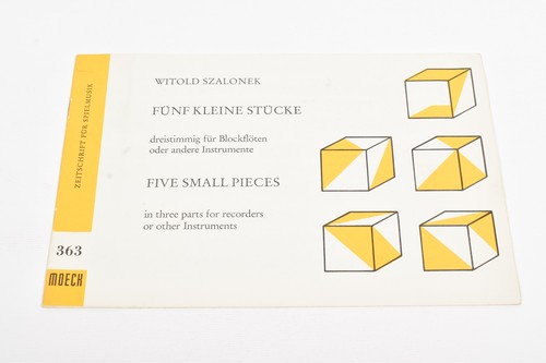 Witold szalonek fünf kleine - witold,