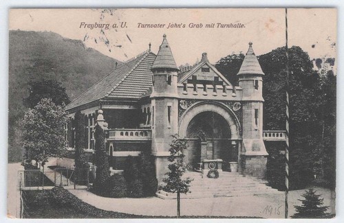 Ansichtskarte freyburg d - ansichtskarte,