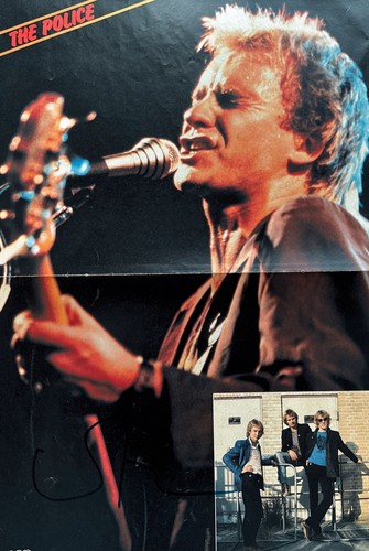 Sting original signed - sting,