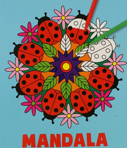 Mandala malblock für kinder - mandala,