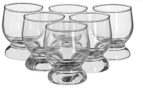 Wasserglas mit fuß stück - mit,