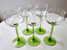 30er France  Weingläser Set