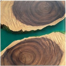 Epoxidharz Tischplatte River