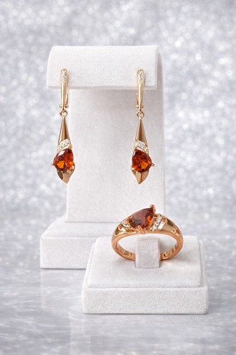 Mode schmuckset mit zirconia - mit,