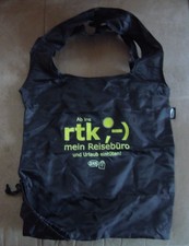 rtk mein Reisebüro - Tüte, Beutel, Tragetasche - schwarz