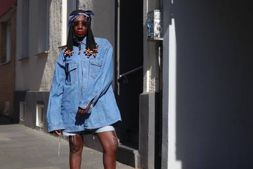 Vintage mustang denim hemd - vintage,